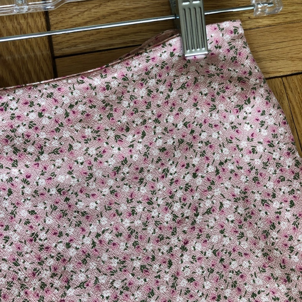 Brandy Melville floral midi skirt
